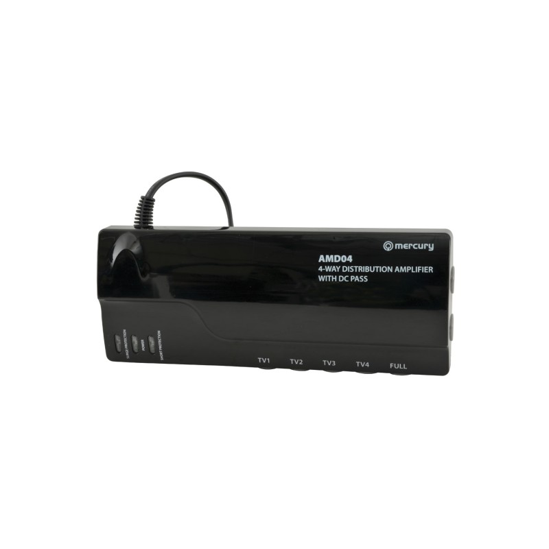 Mercury AMD04 4G Ready VHF/UHF Distribution Amplifiers with DC Pass