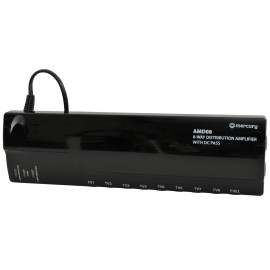 Mercury AMD08 4G Ready VHF/UHF Distribution Amplifiers with DC Pass