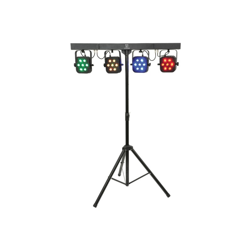 QTX PB-7 High Power Foldable LED Par Bar