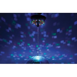 QTX MBM-101 Battery Operated LED Mirror Ball Motor
