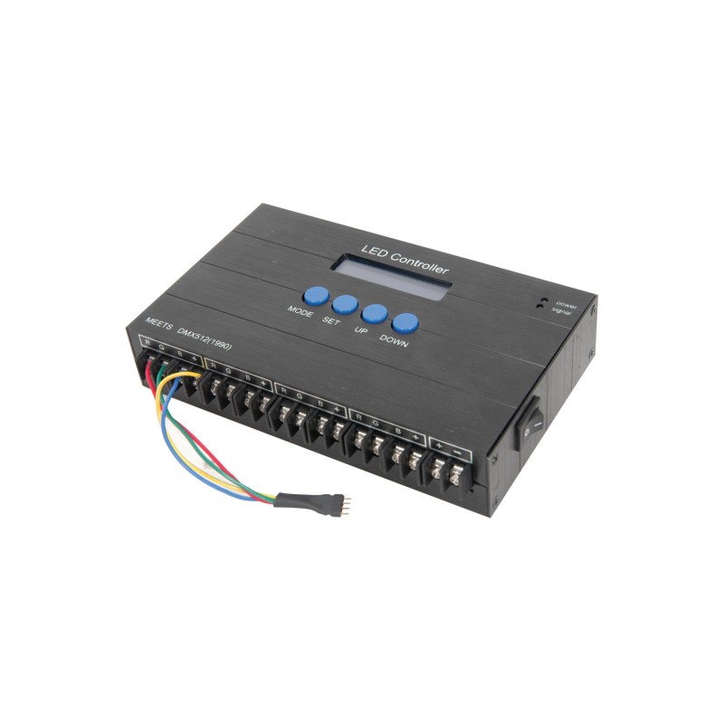 Fluxia LTC35DMX Professional LED Tape Controller with 35 Mode & DMX