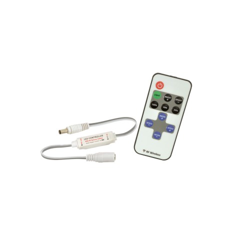 Fluxia ISRF1 In-line RF Single Colour LED Tape Controller