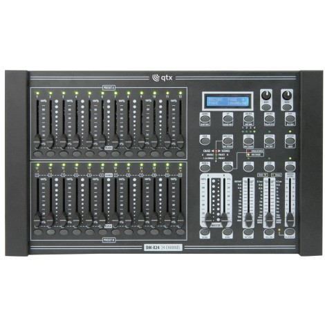 QTX DMX-24 DM-X24 Channel Dimmer Console
