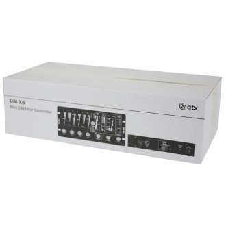 QTX DM-X6 Mini DMX PAR Controller