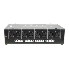 QTX DMX-D8 - 8 Way DMX booster/distributor