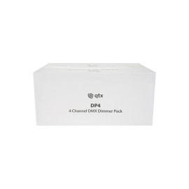 QTX DP4 4 Channel DMX dimmer pack