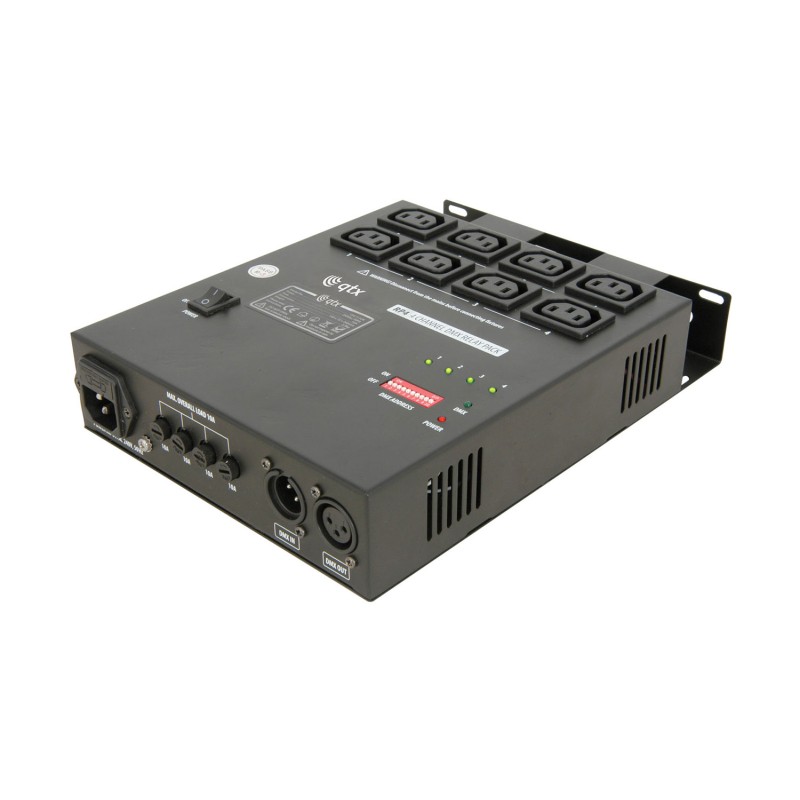 QTX RP4 4 Channel DMX Relay pack