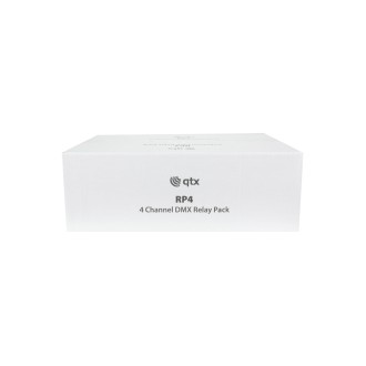 QTX RP4 4 Channel DMX Relay pack