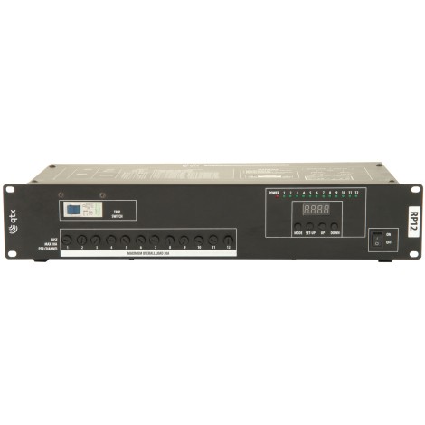 QTX RP12 12 Channel DMX relay pack