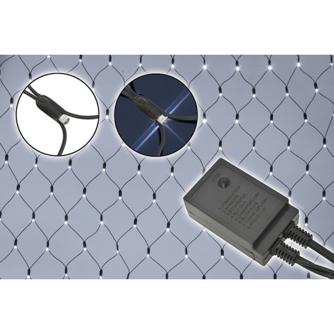 Fluxia NL240-CWC Outdoor LED Net Light with Controller