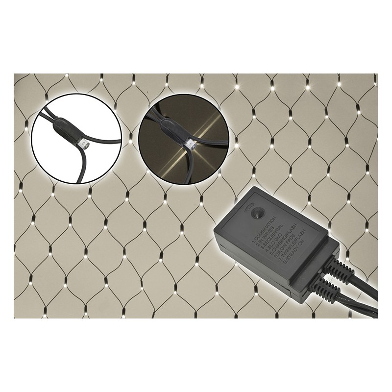 Fluxia NL240-WWC Outdoor LED Net Light with Controller