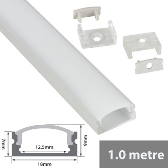 Fluxia AL1-C1709 Aluminium Profiles for LED Tape Installation