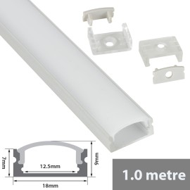 Fluxia AL1-C1709 Aluminium Profiles for LED Tape Installation