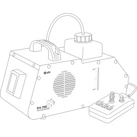 QTX FH-700 Mini Fog-haze Machine