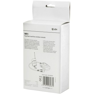 QTX WR1 Wireless Remote Control for Fog/Haze Machines