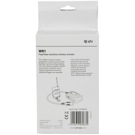 QTX WR1 Wireless Remote Control for Fog/Haze Machines