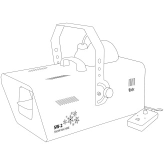 QTX SW-2 Snow Machine 1200W