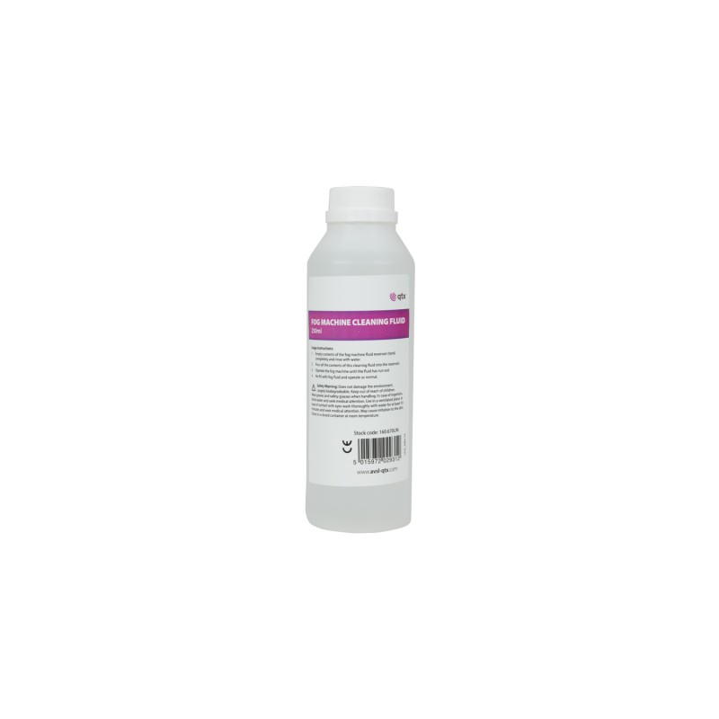QTX Fog Machine Cleaning Fluid 250ml