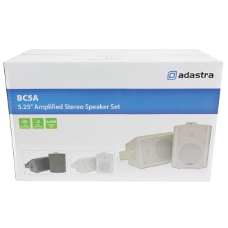 Adastra BC5A-B Amplified Stereo Speaker Set