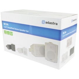 Adastra BC5A-B Amplified Stereo Speaker Set