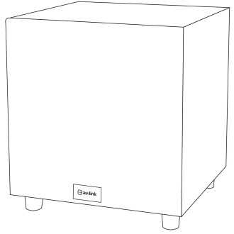 AV Link M8S Active Sub Cabinet