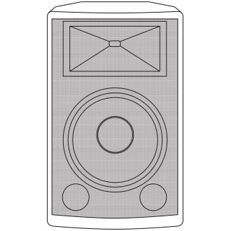 Citronic CX-5008 15" Passive Professional Speaker