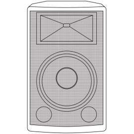 Citronic CX-5008 15" Passive Professional Speaker