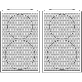 Citronic CX-8088B CX-8088 Speakers 8" 100W - Pair