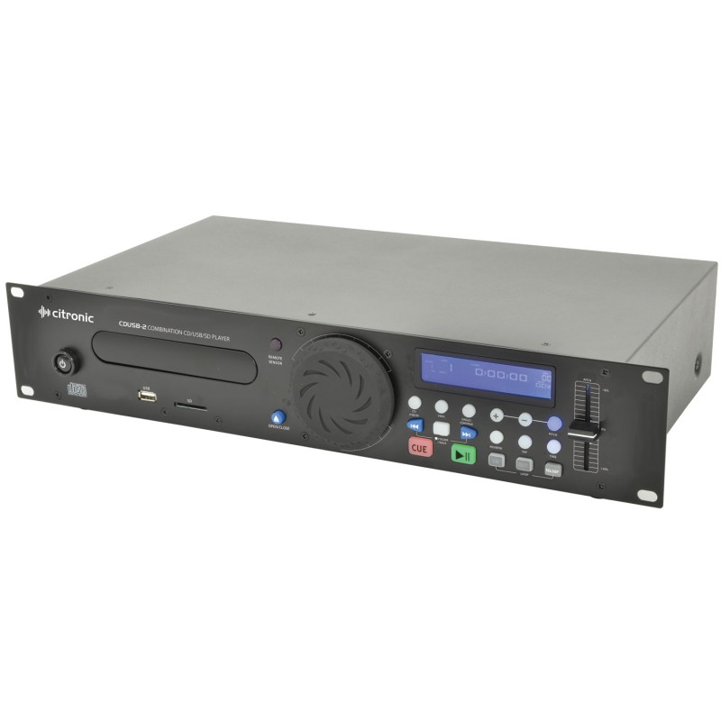 Citronic CDUSB-2 Combination CD/USB/SD Player