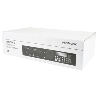 Citronic CDUSB-2 Combination CD/USB/SD Player