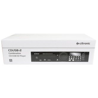 Citronic CDUSB-2 Combination CD/USB/SD Player