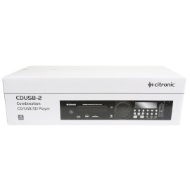 Citronic CDUSB-2 Combination CD/USB/SD Player