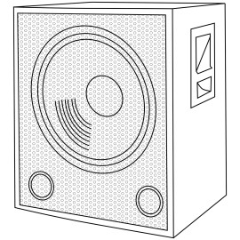 QTX QT15SA QT Series Active Sub Cabinets