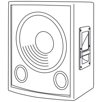 QTX QT18S QT Series Bass Boxes