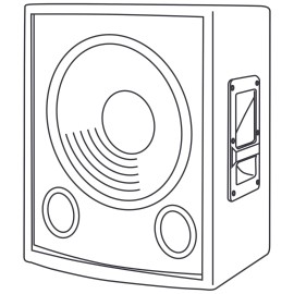 QTX QT18S QT Series Bass Boxes