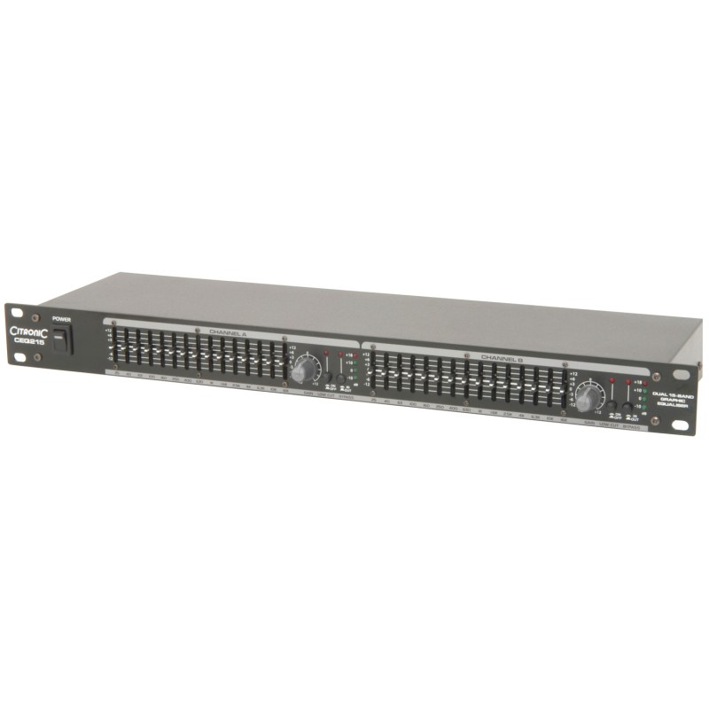 Citronic CEQ215 Dual 15-band Graphic EQ