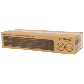 Citronic CEQ231 Dual 31-band Graphic EQ