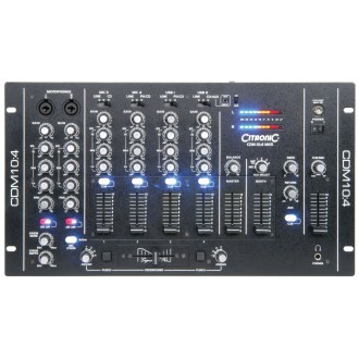 Citronic CDM10:4 MK5 CDM10:4 (MkV) 19" 4 Channel USB Mixer