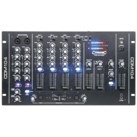 Citronic CDM10:4 MK5 CDM10:4 (MkV) 19" 4 Channel USB Mixer