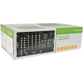 Citronic CDM10:4 MK5 CDM10:4 (MkV) 19" 4 Channel USB Mixer