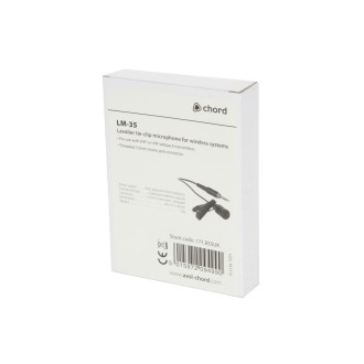 Chord LM-35 Lavalier Tie-clip Microphones for Wireless Systems