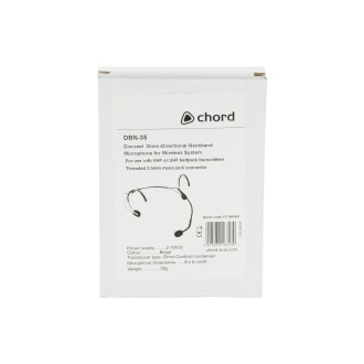 Chord DBN-35 Discreet Neckband Microphones for Wireless Systems