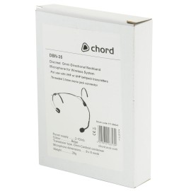 Chord DBN-35 Discreet Neckband Microphones for Wireless Systems