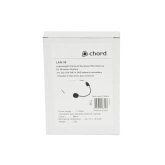 Chord LAN-35 Neckband Microphones for Wireless Systems