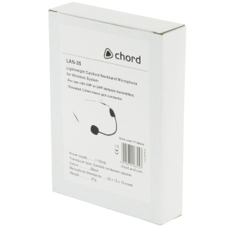 Chord LAN-35 Neckband Microphones for Wireless Systems