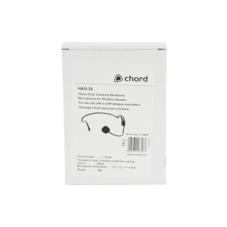 Chord HAN-35 Neckband Microphones for Wireless Systems