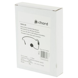 Chord HAN-35 Neckband Microphones for Wireless Systems