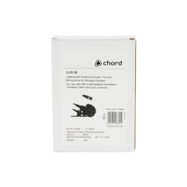 Chord LLM-35 Lavalier Tie-clip Microphones for Wireless Systems