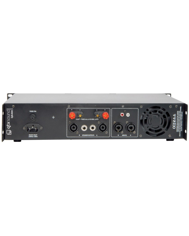 QTX QA400 QA Series Power Amplifiers