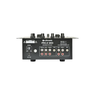 Citronic PRO-2b PPR-2 MkII DJ Mixer 2 Channel